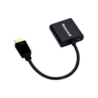 Honeywell 3in1 HDMI to VGA, 3.5mm Audio Jack & Micro USB Port, 1080p@60Hz HDMI Resolution & 6.75GB Transfer Speed, VGA Resolution 1920x1200P@60Hz, Compatible with-LED, Laptop, Gaming Console etc-Black - OPENBOX