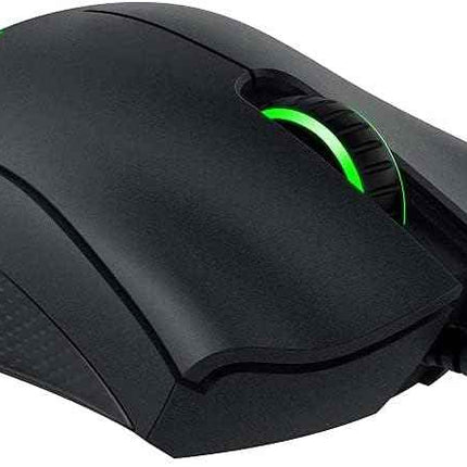 Razer DeathAdder Essential Wired Gaming Mouse I Single-Color Green Lighting I 6400DPI Optical Sensor - Openbox