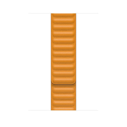 Apple Watch Leather Link  (44mm) / (45mm) / (49mm) - California Poppy - Large - OPENBOX