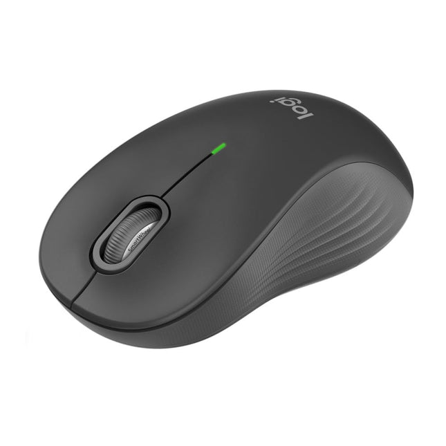 Logitech Signature M550L Wireless Mouse with Standard Size Design, Silent Click, Bluetooth or USB Logi Bolt Connection, Compatible with Windows, MacOS, Linux, ChromeOS, iPadOS and Android- Graphite - OpenBox