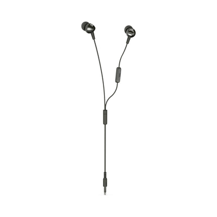 JBL C200SI, Premium in Ear Wired Earphones with Mic, Signature Sound, One Button Multi-Function Remote, Premium Metallic Finish, Angled Earbuds for Comfort fit (Assorted Color)- Openbox