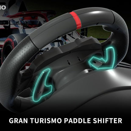 NiTHO Drive Pro ONE Gaming Racing Wheel with Shifter and Floor Pedals, Steering Wheel for PC, PS4 - Openbox