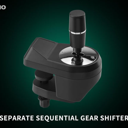 NiTHO Drive Pro ONE Gaming Racing Wheel with Shifter and Floor Pedals, Steering Wheel for PC, PS4 - Openbox