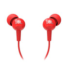 JBL C100SI Wired In Ear Headphones With Mic, Pure Bass Sound (Assorted Color) - Openbox