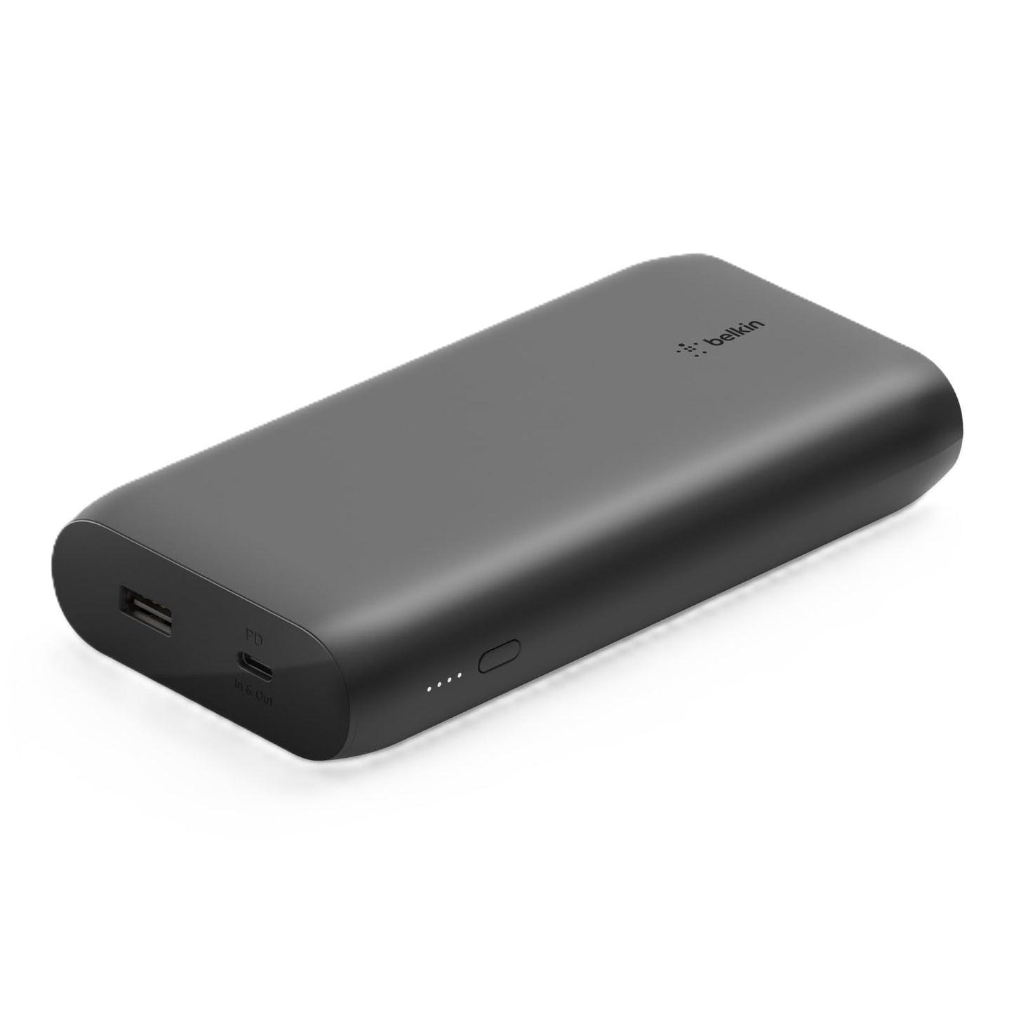 Belkin 20000 mAH Lightweight/Slimmest Power Bank w/ 1 USB-C Port and 2 USB-A Ports | 15W Charging for iPhone Series, Samsung Galaxy, Google Pixel & More | 2 Years Warranty & Upto 2L CEW | Black