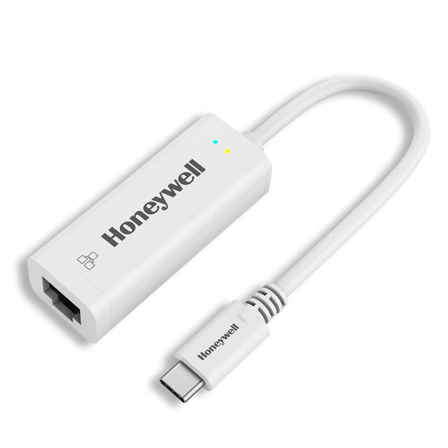 Honeywell High-Speed Type C to RJ45 Gigabit Ethernet Adapter, 10/100/1000 MBPS Network LAN speeds, Universally Compatible with All Type C MacBooks, laptops, PCs, Xbox, PS5, Tablets, etc - OPENBOX