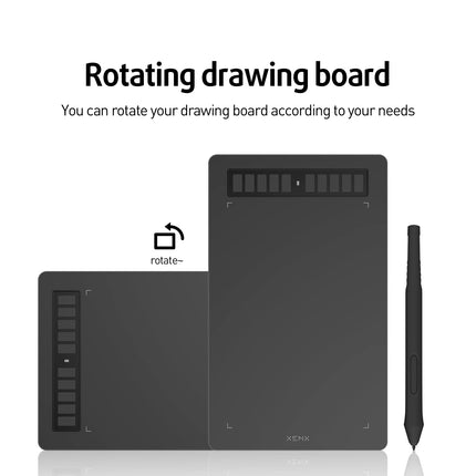 XENX P3-1060B Digital Graphics Drawing Pen Tablet (10" x 6.25" Black) - Openbox