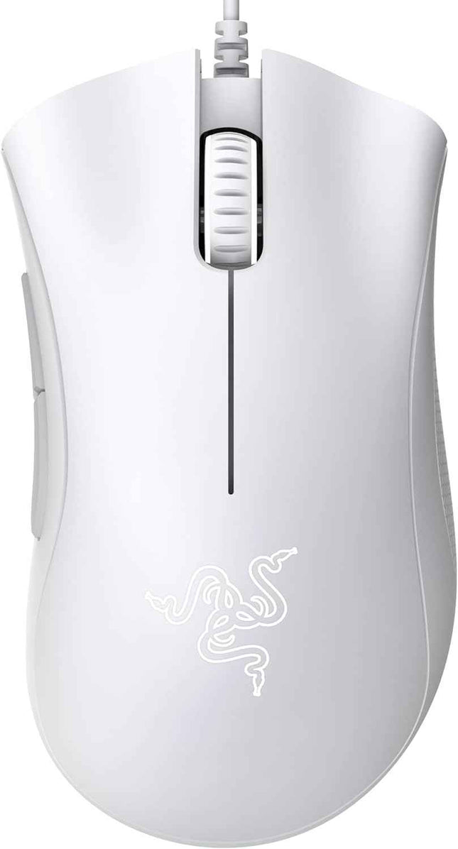 Razer DeathAdder Essential Wired Gaming Mouse I Single-Color Green Lighting I 6400DPI Optical Sensor - Openbox