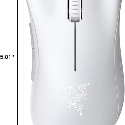 Razer DeathAdder Essential Wired Gaming Mouse I Single-Color Green Lighting I 6400DPI Optical Sensor - Openbox