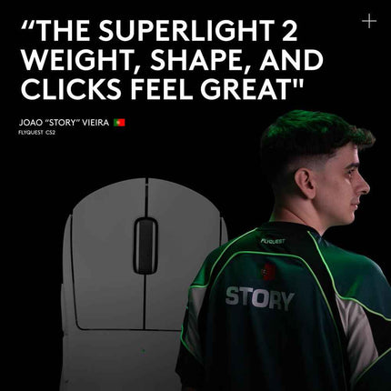 Logitech G PRO X Superlight 2 Lightspeed Wireless Gaming Mouse, 32,000 DPI, 5 Programmable Buttons, USB-C Charging, PC & Mac - White - New Sealed Pack