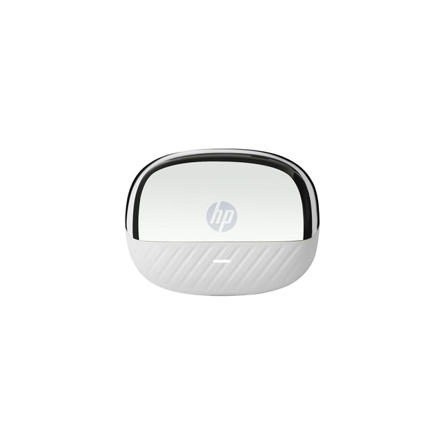 HP H250 Wireless Earbuds; Upto 80 Hours Playtime; Fast Charge; Water Resistant; Compatible with Tablets, Smartphones, PCs, and Other Devices with Bluetooth, 1 Year Warranty, Metallic - OPENBOX