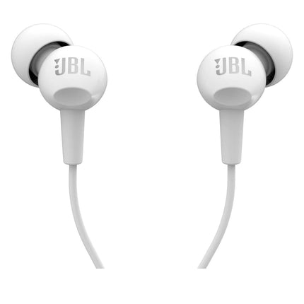 JBL C100SI Wired In Ear Headphones With Mic, Pure Bass Sound - Openbox
