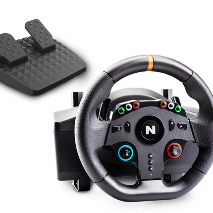 NiTHO Drive Pro ONE V24 Gaming Steering Wheel for PC, PS4, Xbox One, Xbox Series X|S and Switch, 270° Racing Wheel with Floor Pedals, Driving Car Simulator for Arcade Racing and Driving Games - OPENBOX