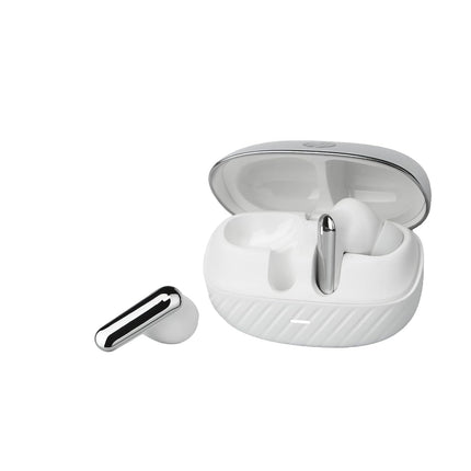 HP H250 Wireless Earbuds; Upto 80 Hours Playtime; Fast Charge; Water Resistant; Compatible with Tablets, Smartphones, PCs, and Other Devices with Bluetooth, 1 Year Warranty, Metallic - OPENBOX
