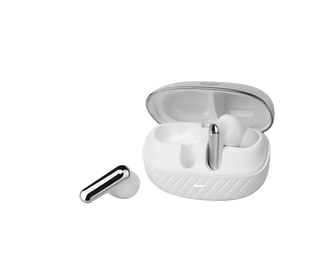 HP H250 Wireless Earbuds; Upto 80 Hours Playtime; Fast Charge; Water Resistant; Compatible with Tablets, Smartphones, PCs, and Other Devices with Bluetooth, 1 Year Warranty, Metallic - OPENBOX