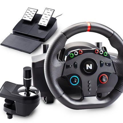 NiTHO Drive Pro ONE Gaming Racing Wheel with Shifter and Floor Pedals, Steering Wheel for PC, PS4 - Openbox