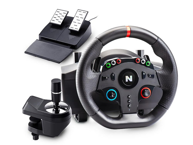 NiTHO Drive Pro ONE Gaming Racing Wheel with Shifter and Floor Pedals, Steering Wheel for PC, PS4 - Openbox