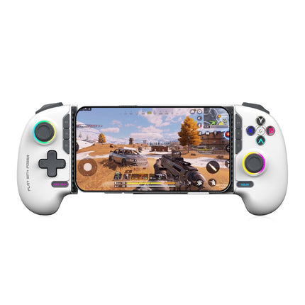 EvoFox Deck 2 Smartphone Gamepad with Hall Effect Triggers & Joysticks | Bluetooth Wireless Controller for Android, iOS, Windows, macOS & Nintendo Switch | Key Mapping, Macro Buttons, RGB Lighting - OPENBOX