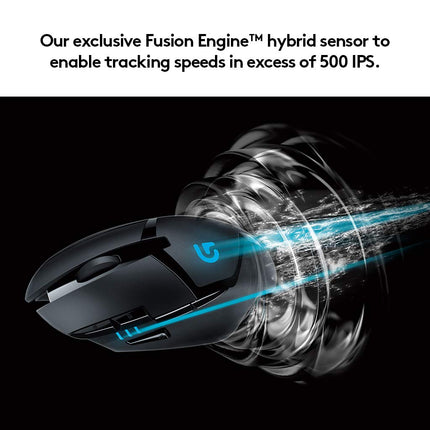 Logitech G402 Hyperion Fury USB Wired Gaming Mouse - Openbox