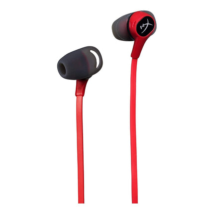 Hyperx Cloud Earbuds Wired in Ear Gaming Earphones with Mic for Nintendo Switch and Mobile Gaming (Red) - Openbox