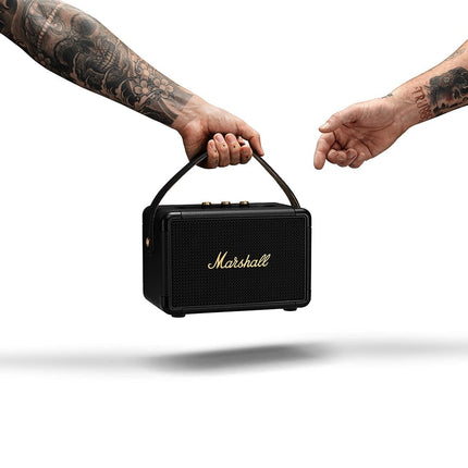 Marshall Kilburn II 36W Portable Bluetooth Speaker - Black & Brass - New Sealed