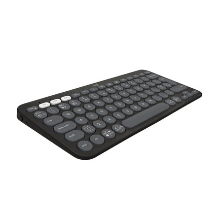 Logitech Pebble Keys 2 K380s, Multi-Device Bluetooth Wireless Keyboard with Customisable Shortcuts, Slim and Portable, Easy-Switch for Windows, macOS, iPadOS, Android, Chrome OS - Openbox