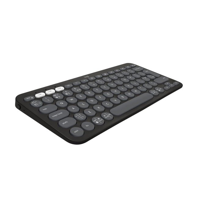 Logitech Pebble Keys 2 K380s, Multi-Device Bluetooth Wireless Keyboard with Customisable Shortcuts, Slim and Portable, Easy-Switch for Windows, macOS, iPadOS, Android, Chrome OS - Openbox