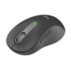 Logitech Signature M650 L Full Size Wireless Mouse - for Large Sized Hands, 2-Year Battery, Silent Clicks, Customisable Side Buttons, Bluetooth - Graphite - Openbox