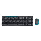 Logitech MK275 Wireless Keyboard and Mouse Combo for Windows, 2.4 GHz Wireless, Compact Wireless Mouse, 8 Multimedia & Shortcut Keys, 2-Year Battery Life, PC/Laptop - NEW SEALED PACK