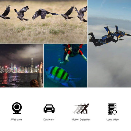 SJCAM Legend SJ6 Sports Gyro Action Camera with 2"(5cm) Dual LCD Touch Screen - Openbox