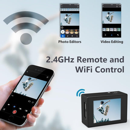 SJCAM SJ4000 WiFi 12MP Optical Full HD WiFi Sports Action Camera - Openbox