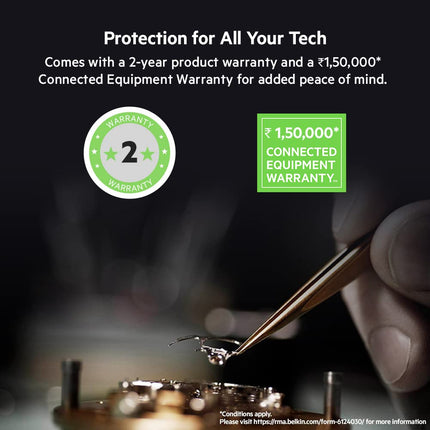 Belkin 4-Port 108W - GaN Charger | USB -C PD Fast Charge & USB-A Ports - NEW