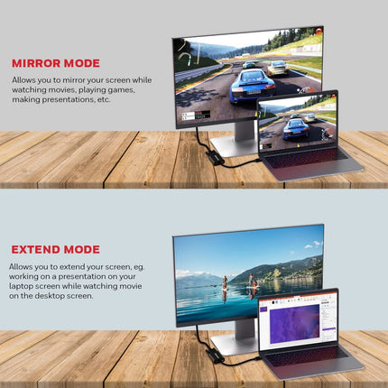 Honeywell 3in1 HDMI to VGA, 3.5mm Audio Jack & Micro USB Port, 1080p@60Hz HDMI Resolution & 6.75GB Transfer Speed, VGA Resolution 1920x1200P@60Hz, Compatible with-LED, Laptop, Gaming Console etc-Black - OPENBOX