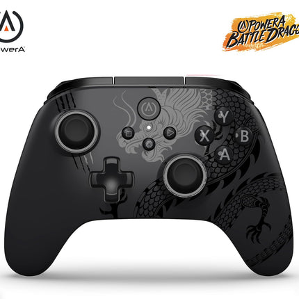 PowerA Battle Dragon™ Wireless Controller for PC and Cloud Gaming: Magnetic Hall Effect, Asymmetric Rumble Motors, 20h Playtime (Not for iOS) - Openbox