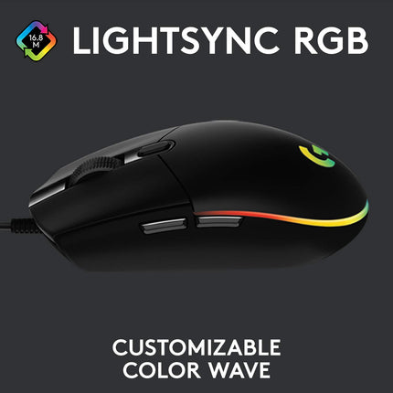 Logitech G102 USB Light Sync Gaming Mouse - Openbox