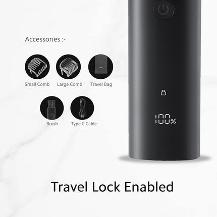MI Corded + Cordless Beard Trimmer 2 With Type-C Fast Charging - Openbox