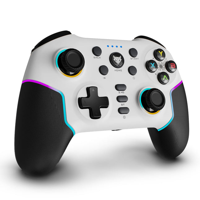 EvoFox Elite X2 Pro Gaming Controller for PC, Android, TV, Switch Tri-Mode -2.4G/BT/Wired Gamepad, HallSense Magnetic Triggers & Joystick