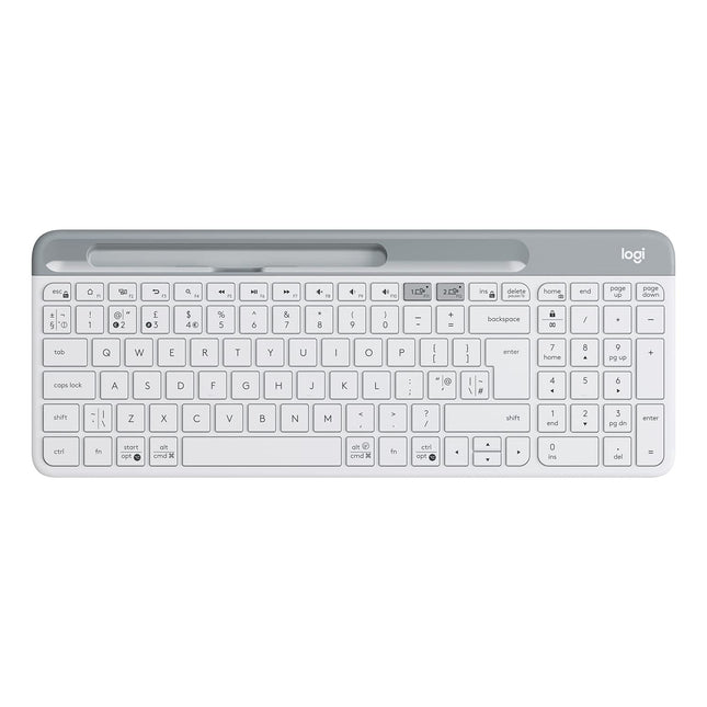 Logitech K580 Slim Multi-Device Wireless Keyboard Bluetooth/Receiver - Openbox