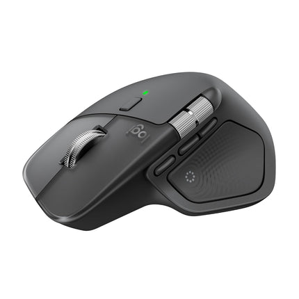 Logitech MX Master 4, Ergonomic Wireless Mouse with Advanced Performance Haptic Feedback, Ultra-Fast Scrolling, USB-C Charging, Bluetooth, Windows, MacOS - Graphite - Openbox