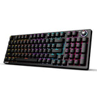 EvoFox Katana X2 FS Mechanical Gaming Keyboard | 3‑Pin Replaceable Clicky Blue Switches, Dynamic Backlighting, All Keys Anti‑Ghosting, Volume Knob, Copilot, Xbox Gamebar, Screenshot - OPENBOX (Assorted Colors)