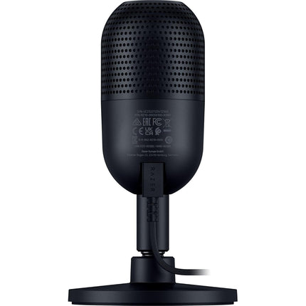 Razer Seiren V3 Mini USB Microphone: Condenser Mic - Supercardioid Pickup Pattern - Tap-to-Mute Sensor with LED Indicator - Shock Absorber - Ultra Compact - PC, Discord, OBS Studio, XSplit - Openbox