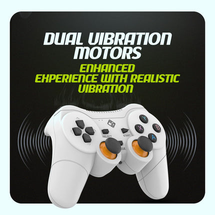 Cosmic Byte Nexus Wireless Controller for PC | Dual Vibration, Sensitive Triggers, Fast Response | Powered by 2 AAA Batteries (Not Included) - Openbox