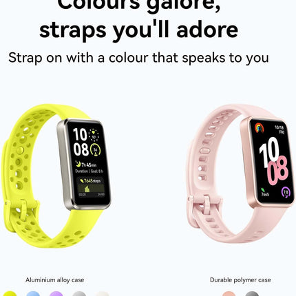 Huawei Band 10 Smartwatch with AI-Powered Fitness Monitoring, Pro-Level Sleep Analysis, Emotional Wellbeing Assistant,Streamlined Metallic Design,Fast Charging,iOS Android - Openbox