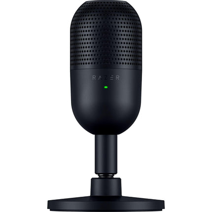 Razer Seiren V3 Mini USB Microphone: Condenser Mic - Supercardioid Pickup Pattern - Tap-to-Mute Sensor with LED Indicator - Shock Absorber - Ultra Compact - PC, Discord, OBS Studio, XSplit - Openbox