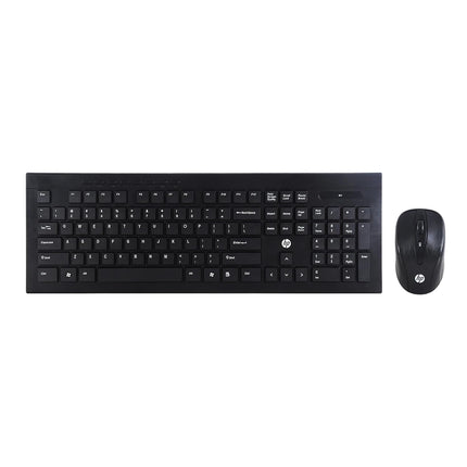 HP USB Wireless Spill Resistance Keyboard and Mouse Combo with 10m Working Range 2.4G Wireless Technology - NEW