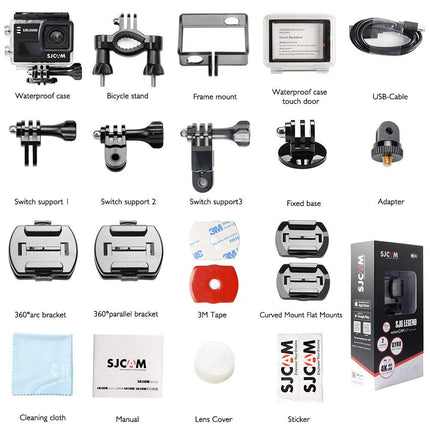 SJCAM Legend SJ6 Sports Gyro Action Camera with 2"(5cm) Dual LCD Touch Screen - Openbox