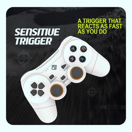 Cosmic Byte Nexus Wireless Controller for PC | Dual Vibration, Sensitive Triggers, Fast Response | Powered by 2 AAA Batteries (Not Included) - Openbox