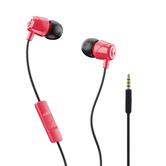 Skullcandy Jib in-Ear Wired Earbuds with Mic, 3.5mm Jack, Supreme Sound, Noise Isolation, Detachable Cable, Works with Phones, Laptops & PC (Assorted Color) - Openbox