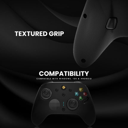 Cosmic Byte Eclipse Tri-Mode Controller | Hall Effect Triggers with Trigger Locks | Adjustable Force TMR Joysticks | 6-Axis Gyro | HD Voice Coil Vibration | Macro Back Buttons | PC/Android/iOS | Software Support - Openbox