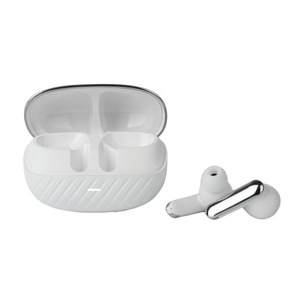 HP H250 Wireless Earbuds; Upto 80 Hours Playtime; Fast Charge; Water Resistant; Compatible with Tablets, Smartphones, PCs, and Other Devices with Bluetooth, 1 Year Warranty, Metallic - OPENBOX